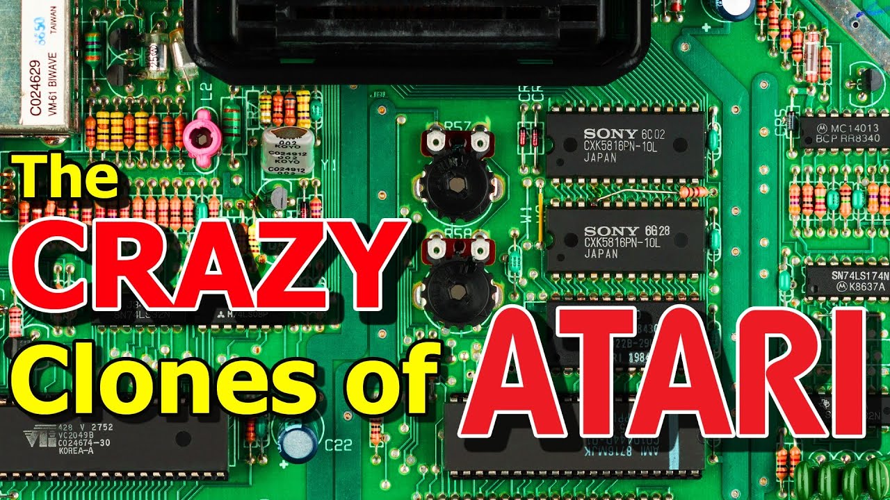 History of Atari's Crazy Clones, Adapters & Consoles of the VCS/2600 (2nd Gen Game Console Hardware)