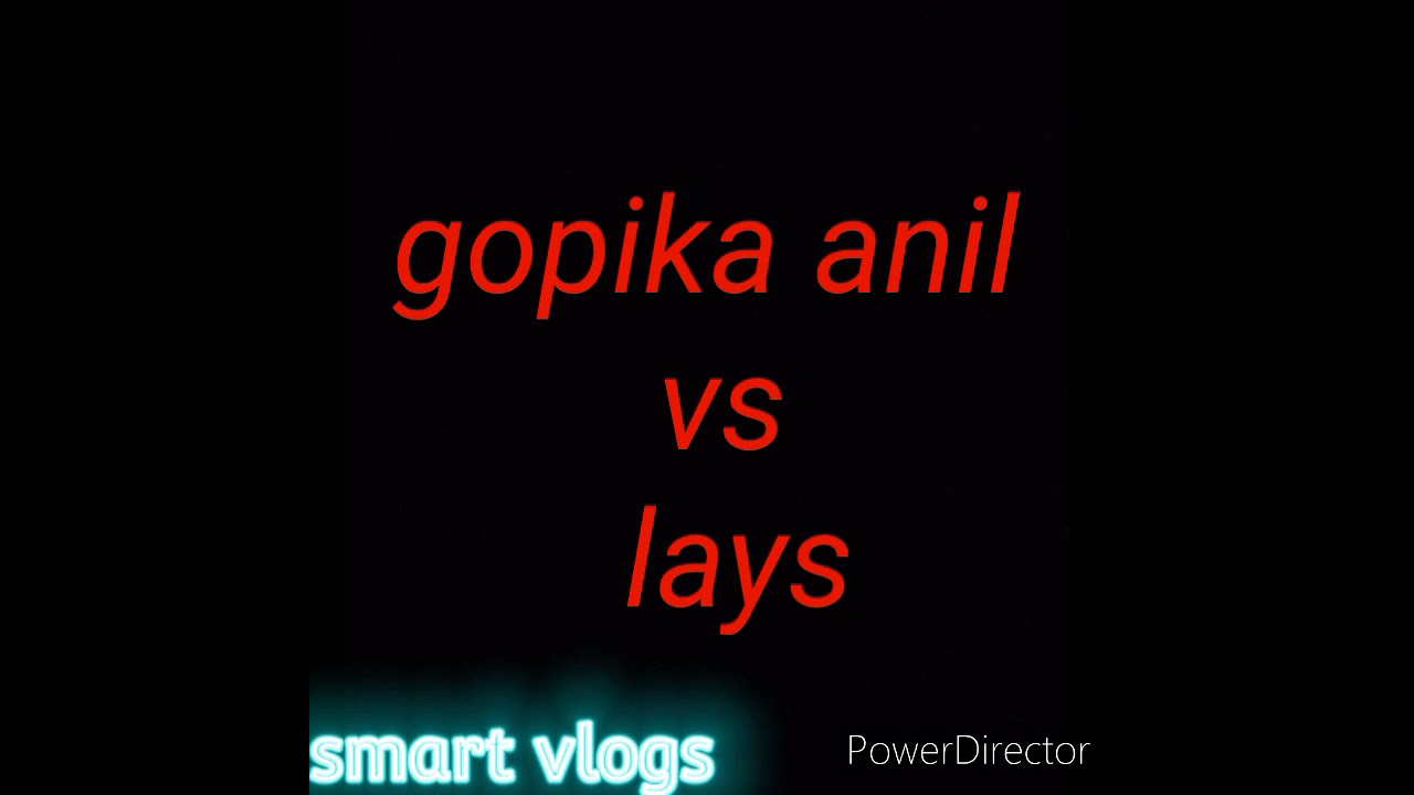 gopika anil vs lays anjali #smart vlogs #shivanjali