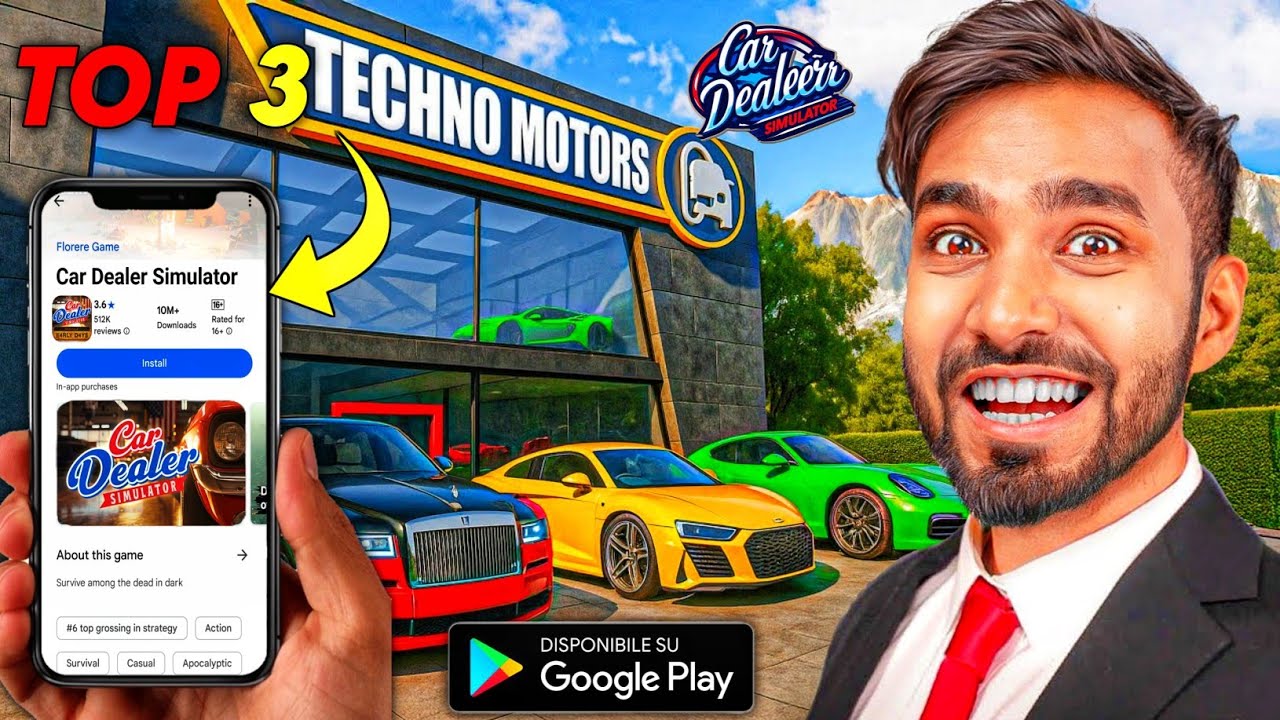 Top 5 Best Games Like Car Dealer Simulator For Android iOS I Mobile Car Dealer Simulator Game