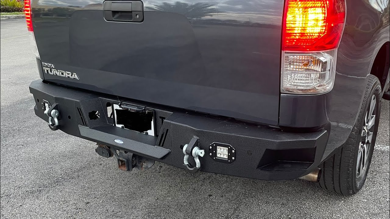 2007-2013 Toyota Tundra Rear Bumper Removal/Install DIY