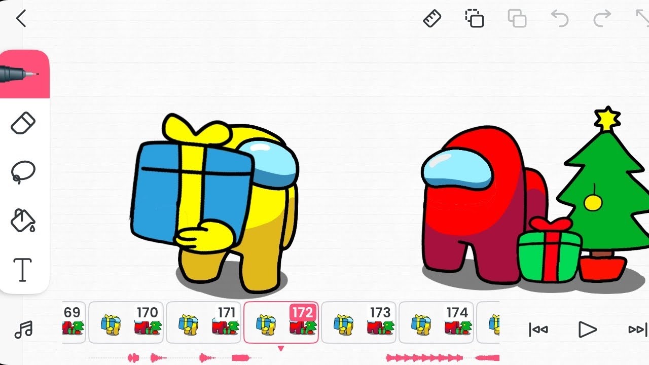 RED SUS | flipaclip animation - among us