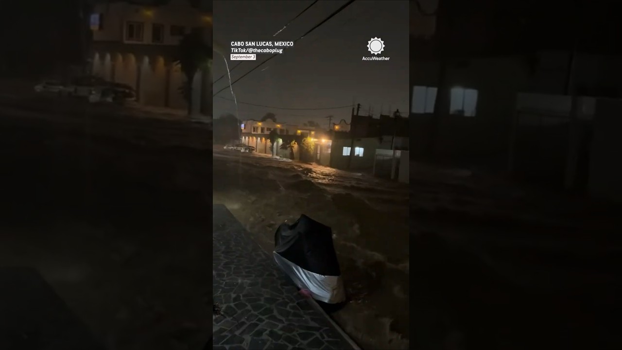 Hurricane Lorena Floods Cabo San Lucas