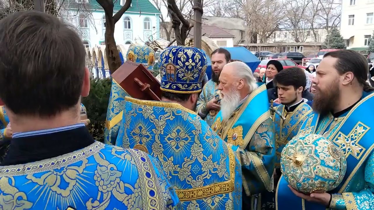 Свято-Иверский Одесский монастырь. Престольный праздник. 25.02.2020