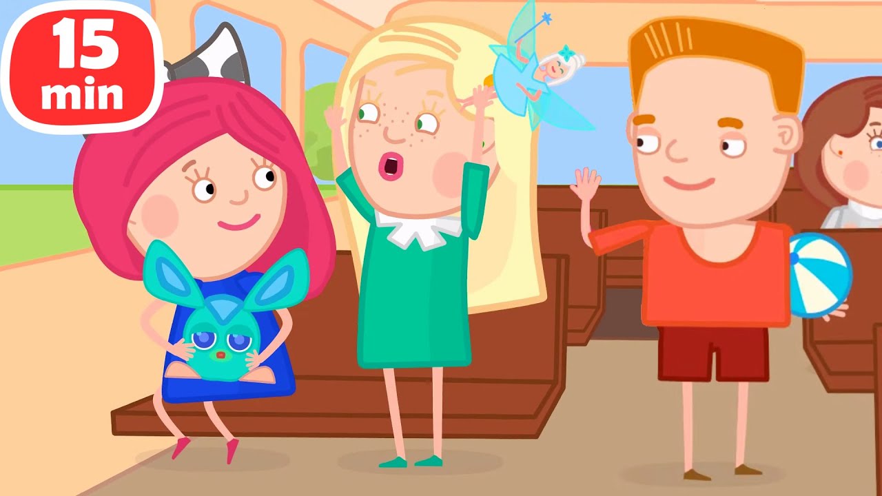 Smarta und ihre magische Tasche. Smarta geht in die Vorschule. 2 Kinder Zeichentrickfilme am Stück