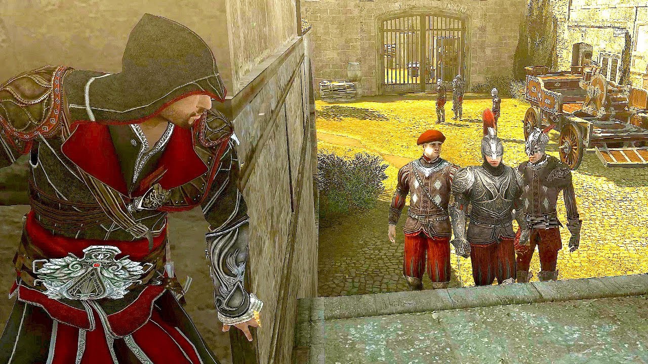 Assassin's Creed Brotherhood Master Assassin Ezio Perfect Stealth Kills