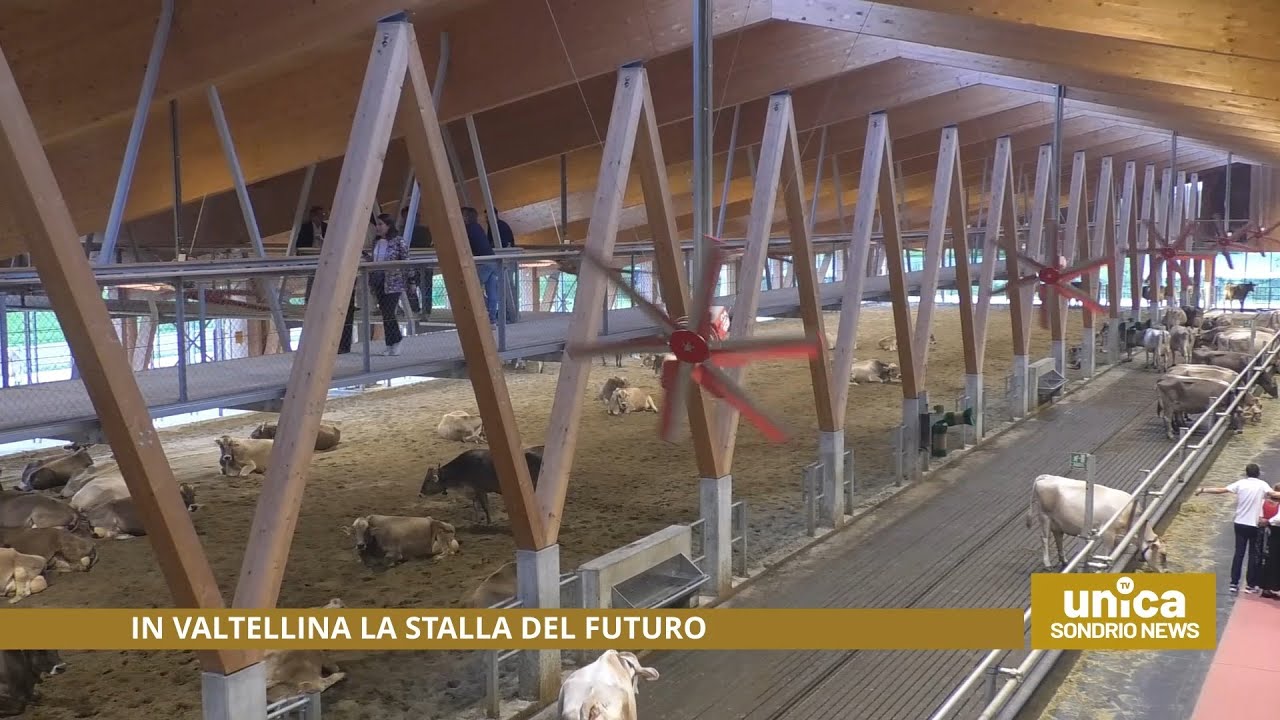 In Valtellina la stalla del Futuro