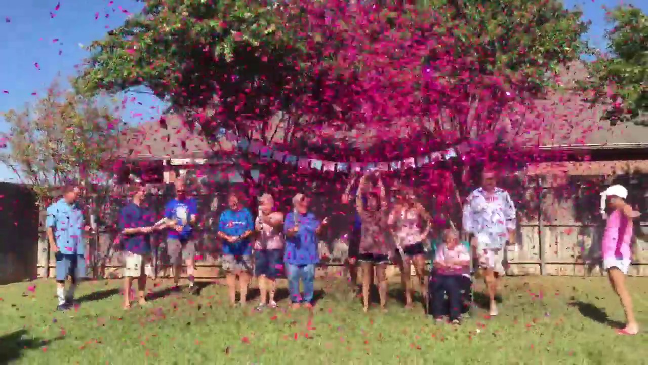 It's a Girl! Gender Reveal Confetti Cannons from Superior Celebrations