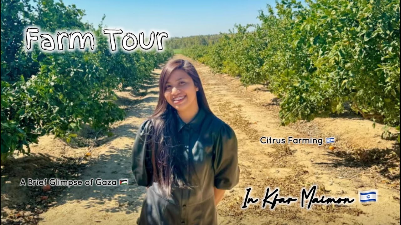 Farm Tour in Kfar Maimon | Israel Vlog 🇮🇱