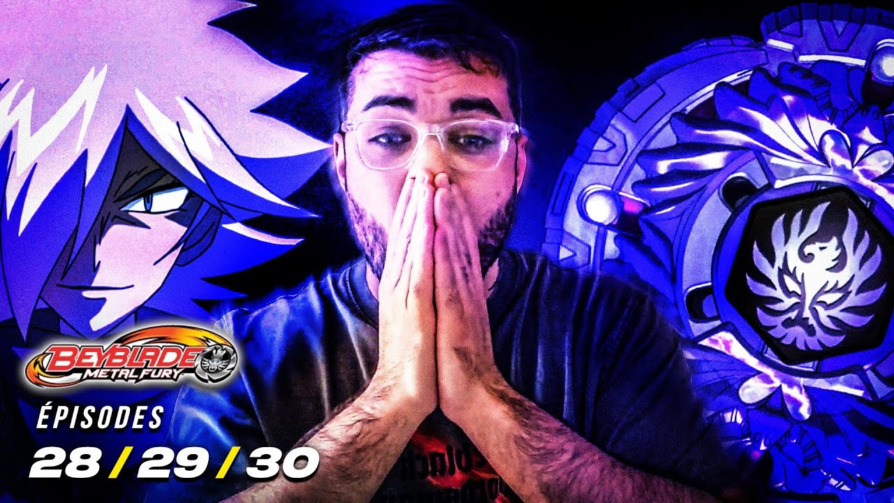 NÉMÉSIS EST DE RETOUR ?! 😨 BEYBLADE METAL FURY ÉPISODES 28 29 30 RÉACTION FR !