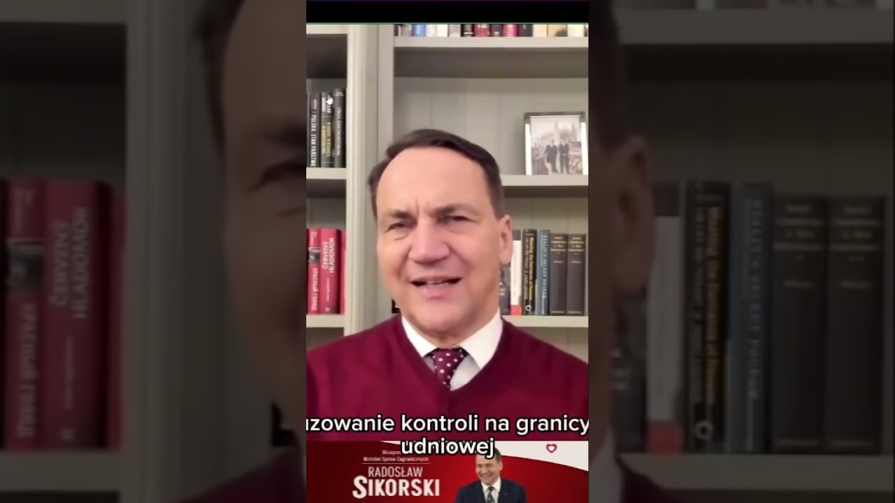 Wicepremier Radosław Sikorski o Prezydencie Stan&oacute;w Zjednoczonych #parlament #politics #polska