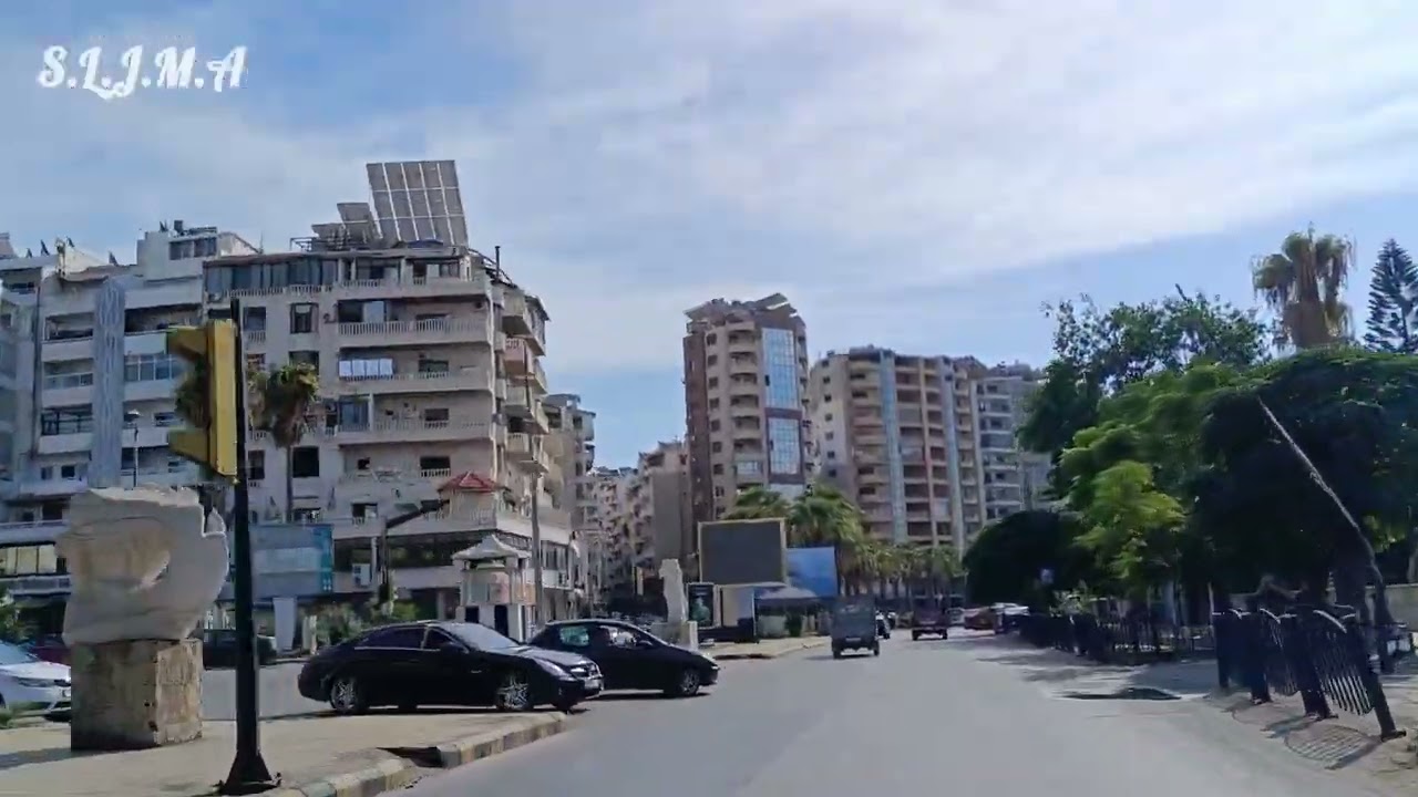 جولة خريفية في اللاذقية.. المدينة الرياضية.. الكورنيش البحري والمرفأ .. سوريا Syria Latakia