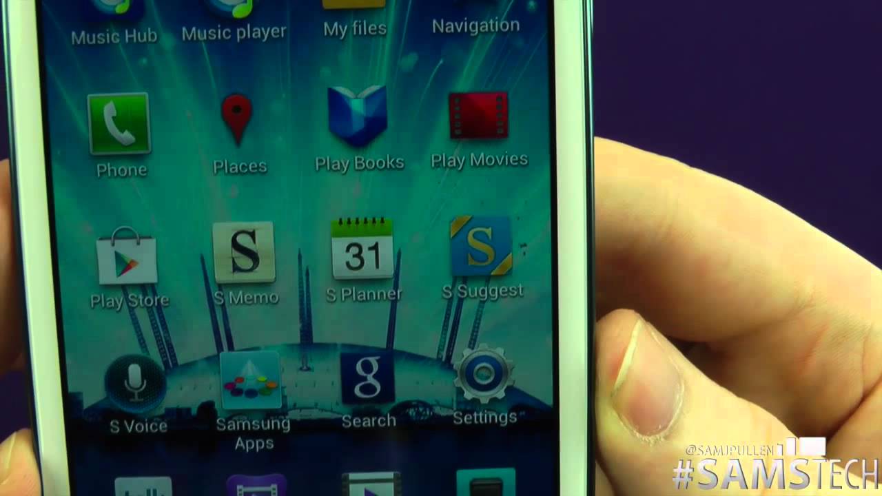 Samsung Galaxy S3 - Pre Loaded Applications