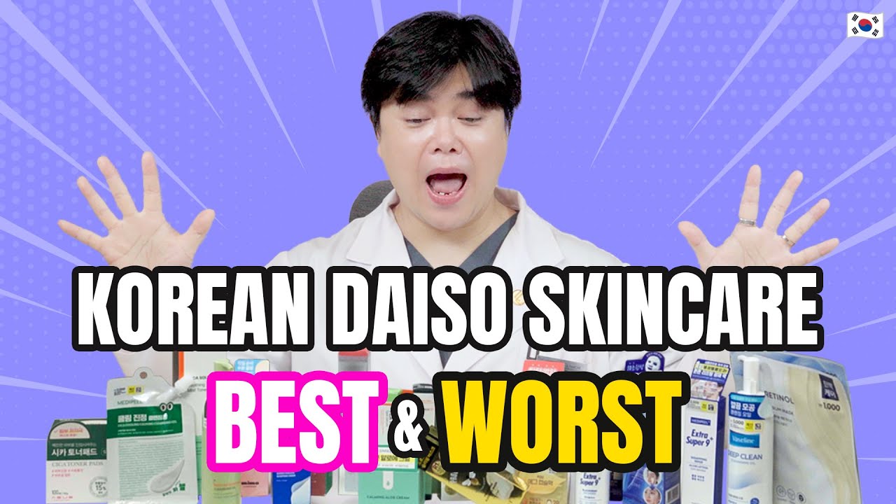 Korean Daiso Skincare: What’s Actually Worth Buying (and What to Avoid) | Dermatologist Review