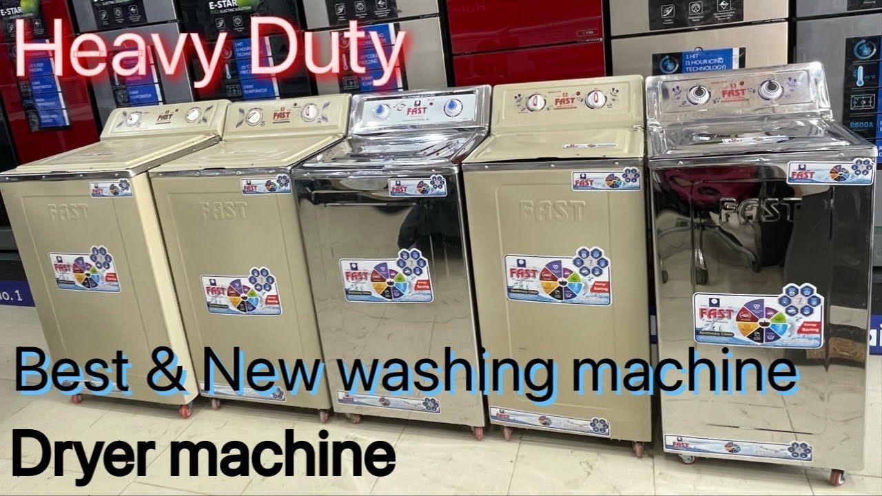 Best Washing machine || Dryer machine || fast washing machines || new steel body washing machines