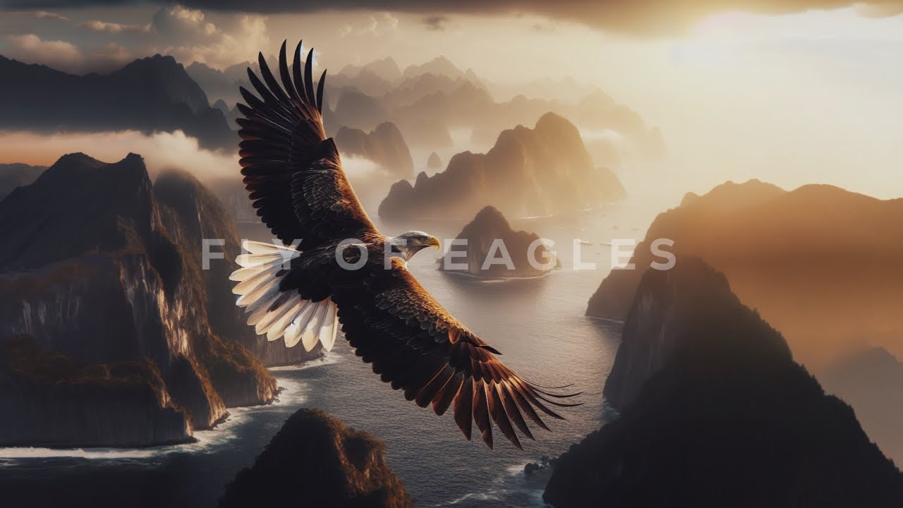 FLIGHT OF EAGLES // SOAKING INSTRUMENTAL WORSHIP // MUSIC AMBIENT FOR PRAYER