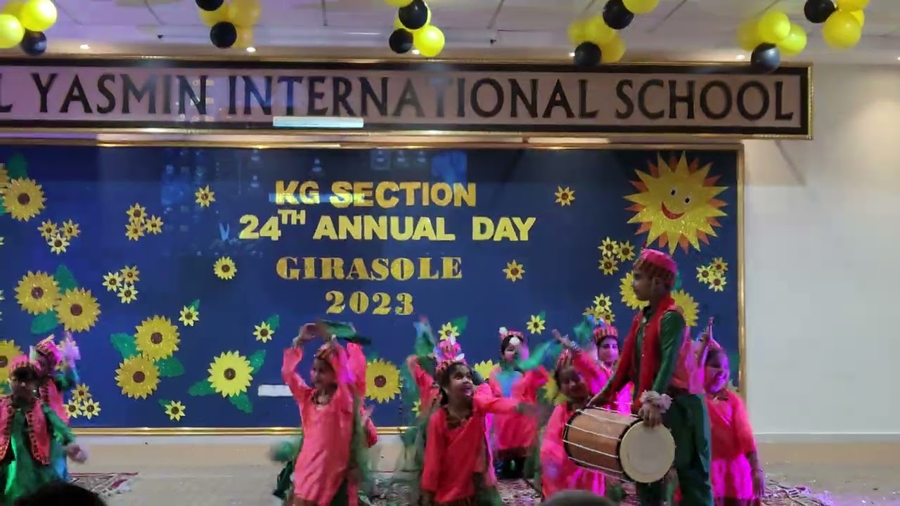 Al yasmin School Annual Day KG section Dance 2023