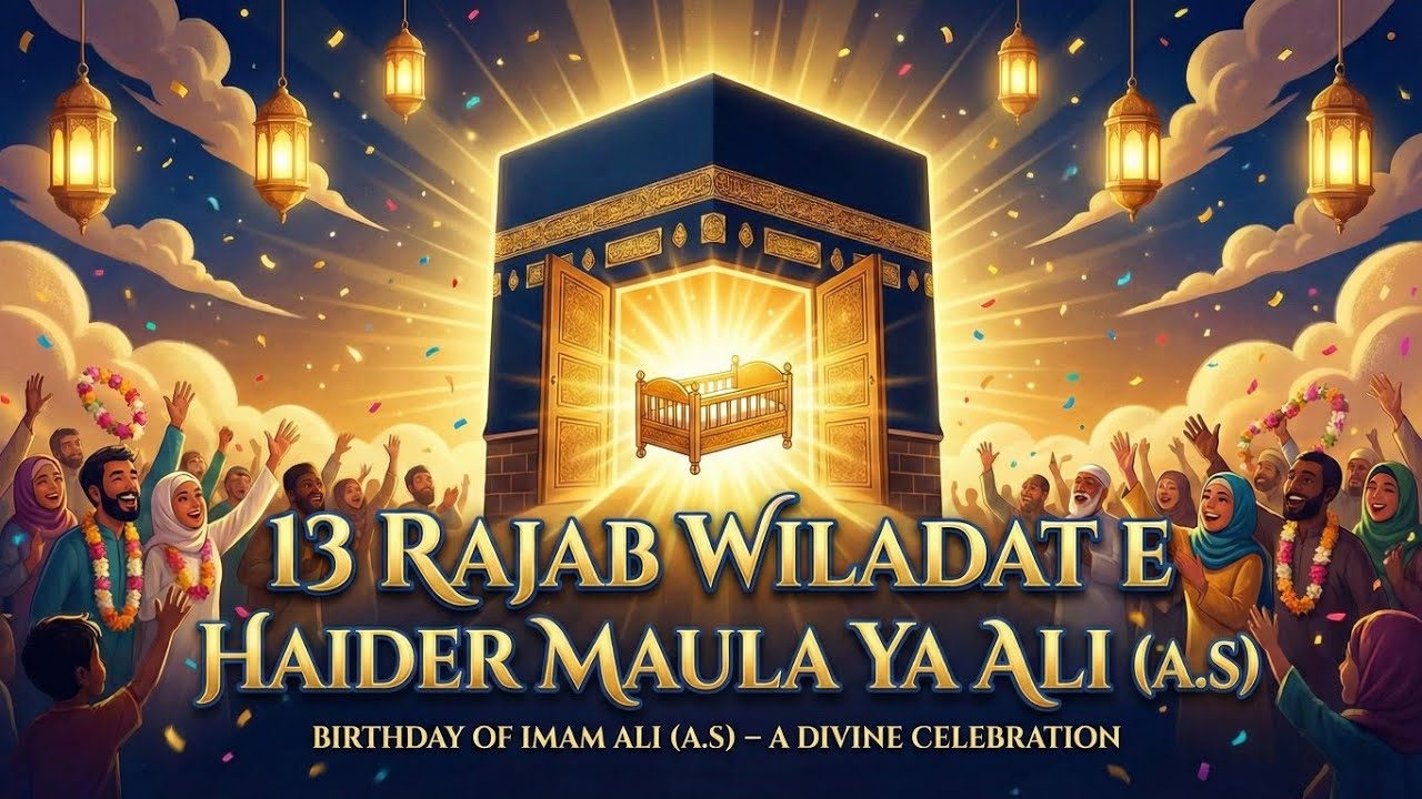 Haider Maula Ya Ali (AS) | 13 Rajab 2026 Special Manqabat | Wiladat E Maula Ali (AS) | Faizan Aly