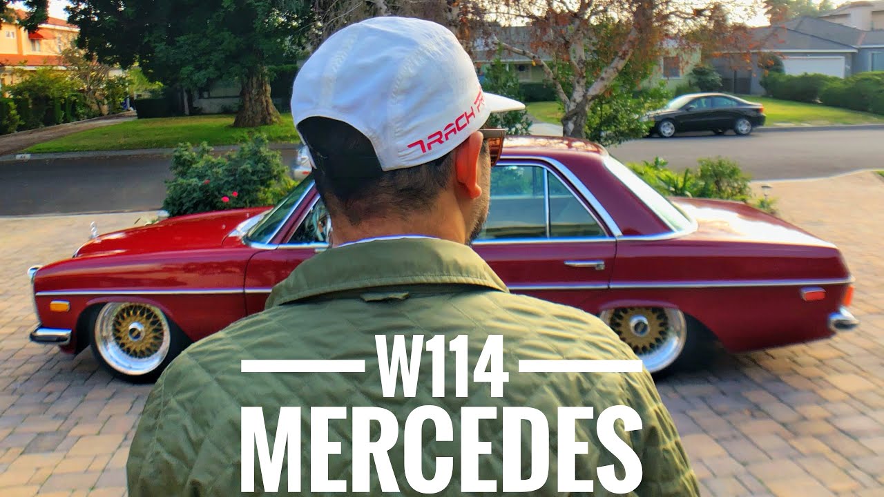 1972 Classic Mercedes Benz 250 w114 [ 4K ] Dec. 2019 iPhone X mobile gimbal cinematic
