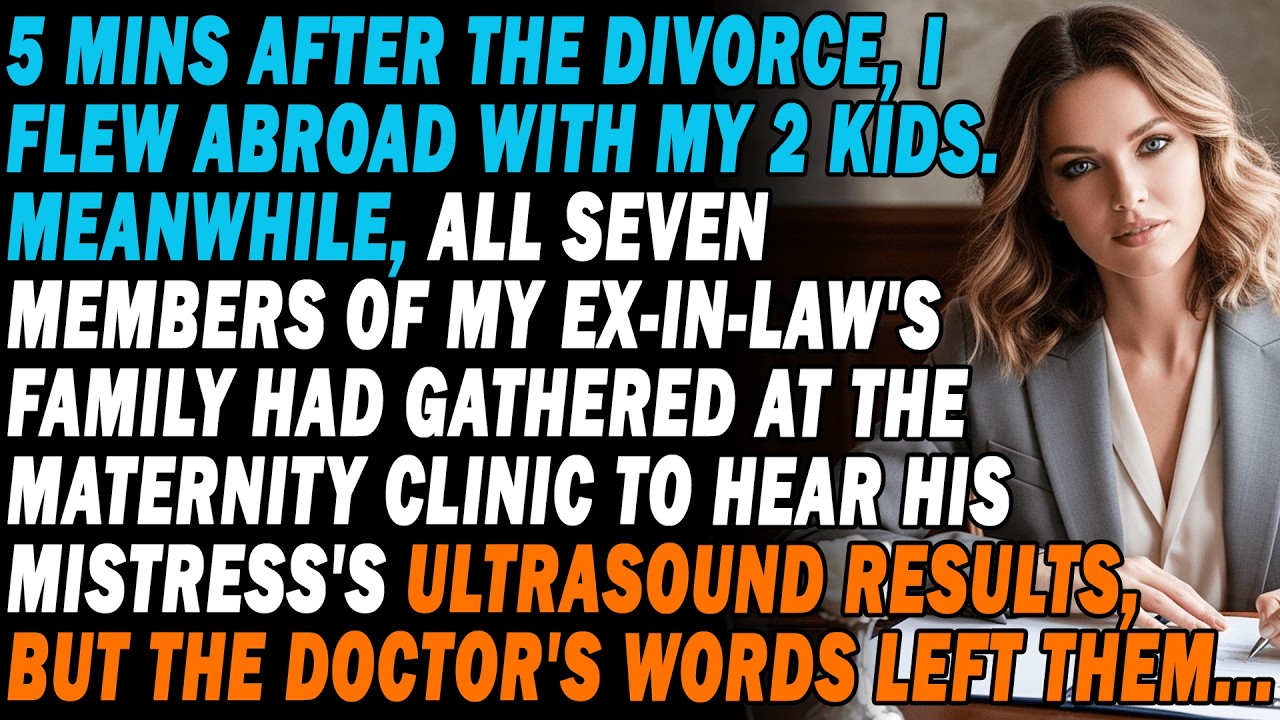 Divorced, I Left With My Kids 😒Meanwhile, My Ex's👥Family Of Seven Awaited His Mistress's Ultrasound&hellip;