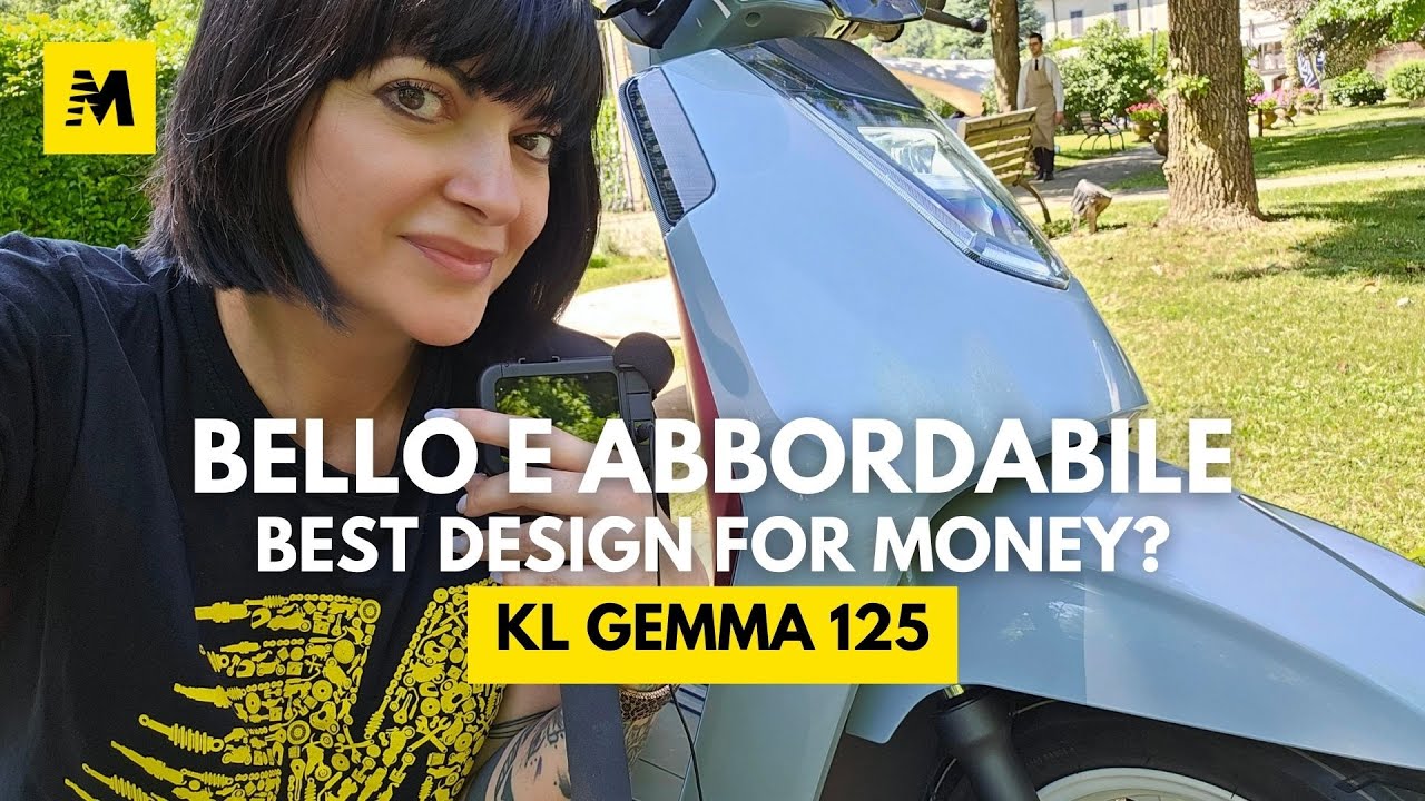 KL Gemma 125: design MODERN CLASSIC, prezzo SUPER COMPETITIVO