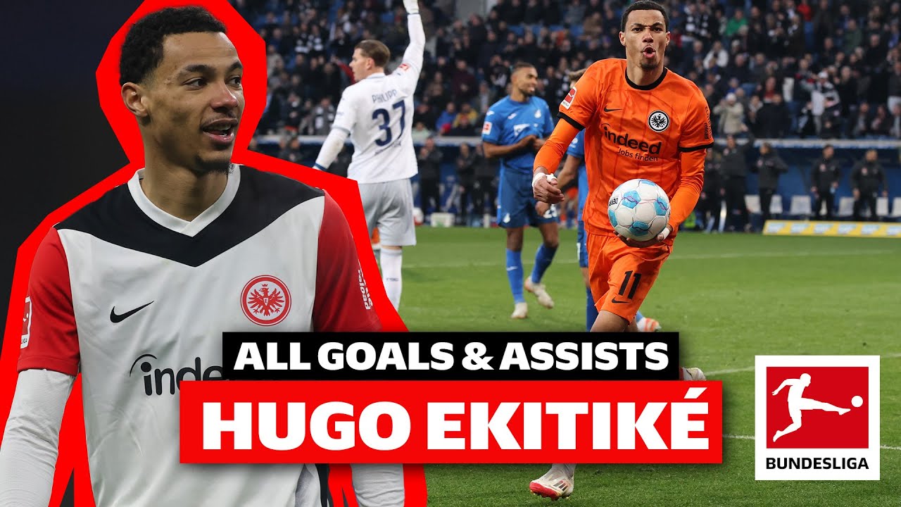 Hugo Ekitiké - All Bundesliga Goals & Assists so far