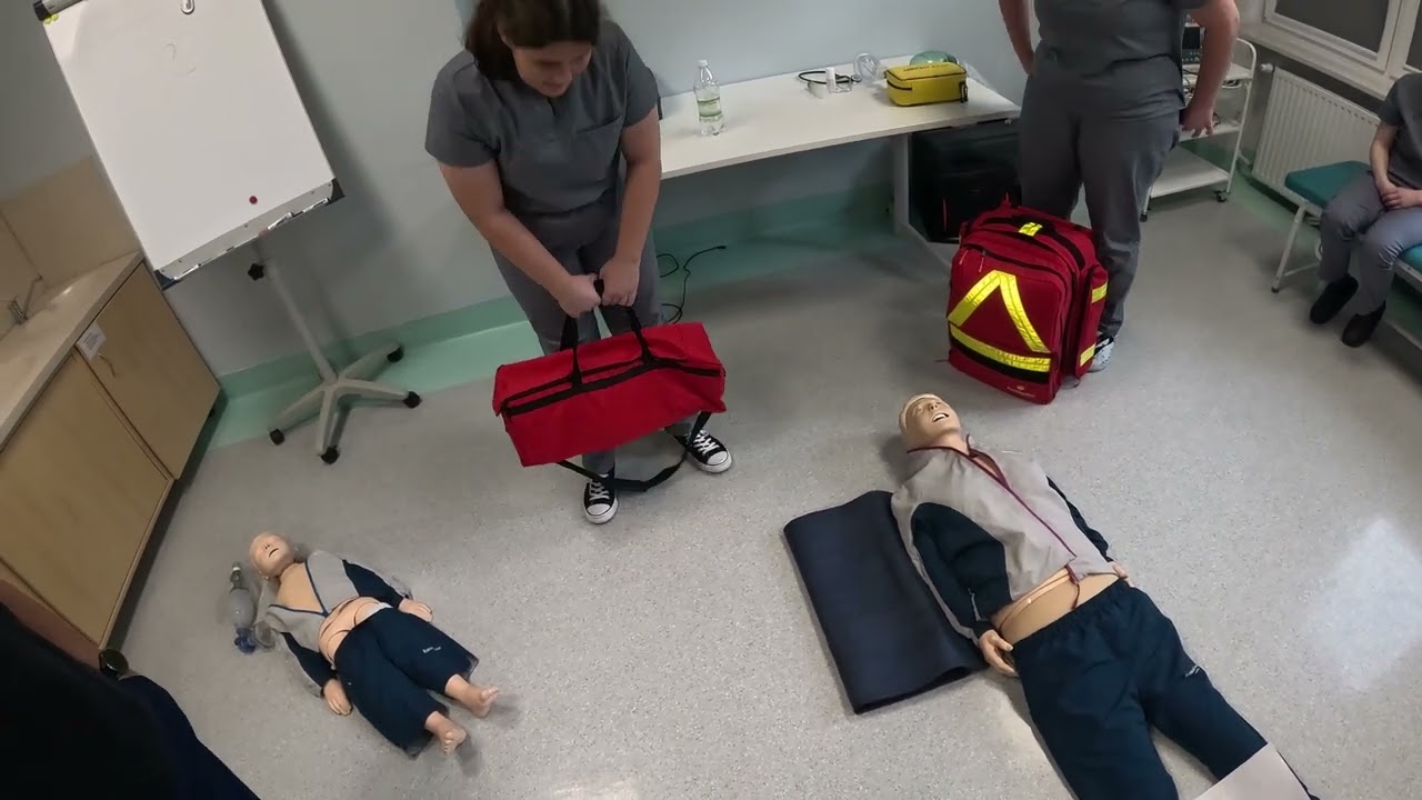Zajęcia z BLS i ALS w ICSM - scenariusz 3