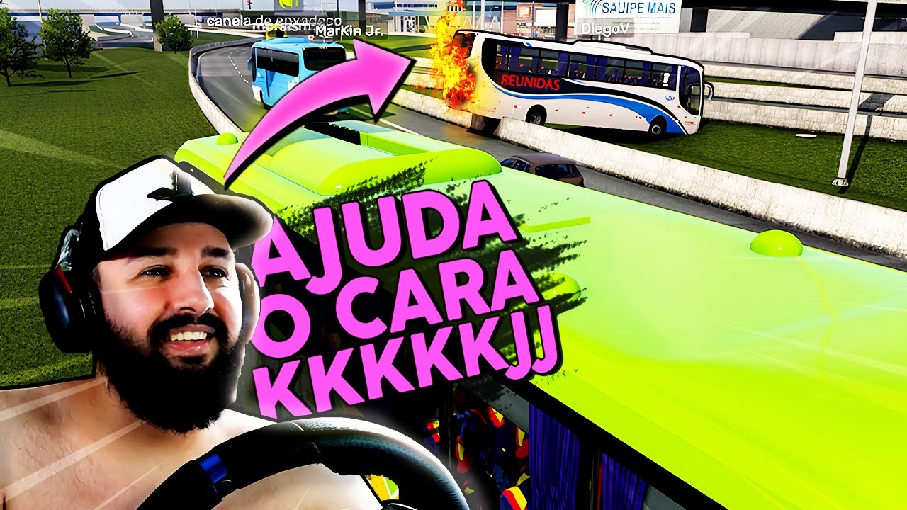 É INCRIVEL O TANTO DE COISA BIZARRA QUE ACONTECE NESSAS VIAGENS kkkkkkkkkkjj - EURO TRUCK