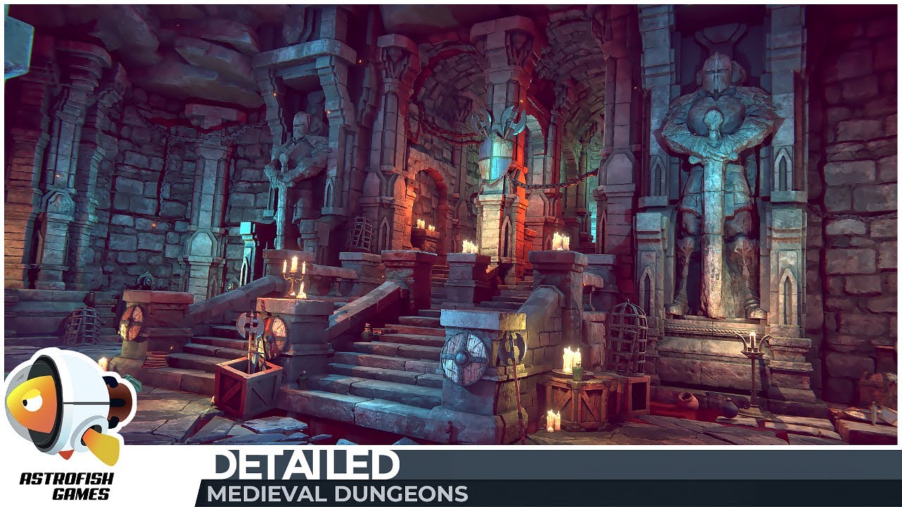 DETAILED - Medieval Dungeons [Trailer]