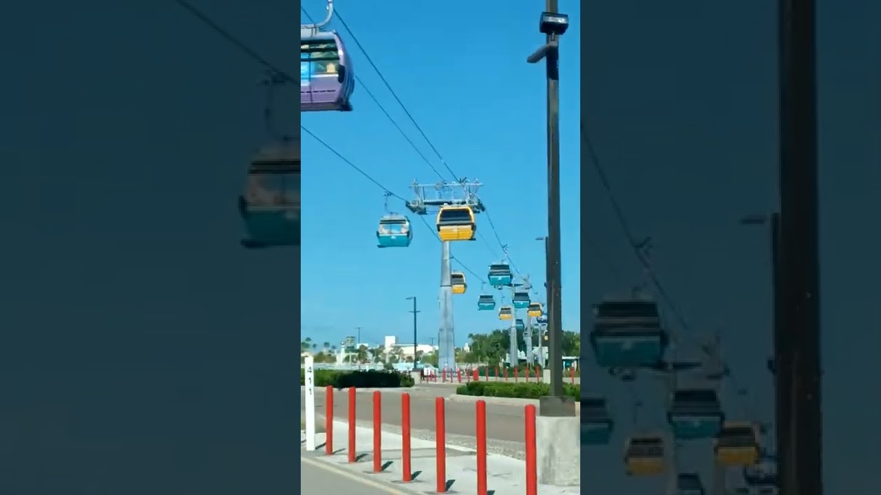 ♡ Skyliners Cable Cars Teleférico at Disney Hollywood Studios 