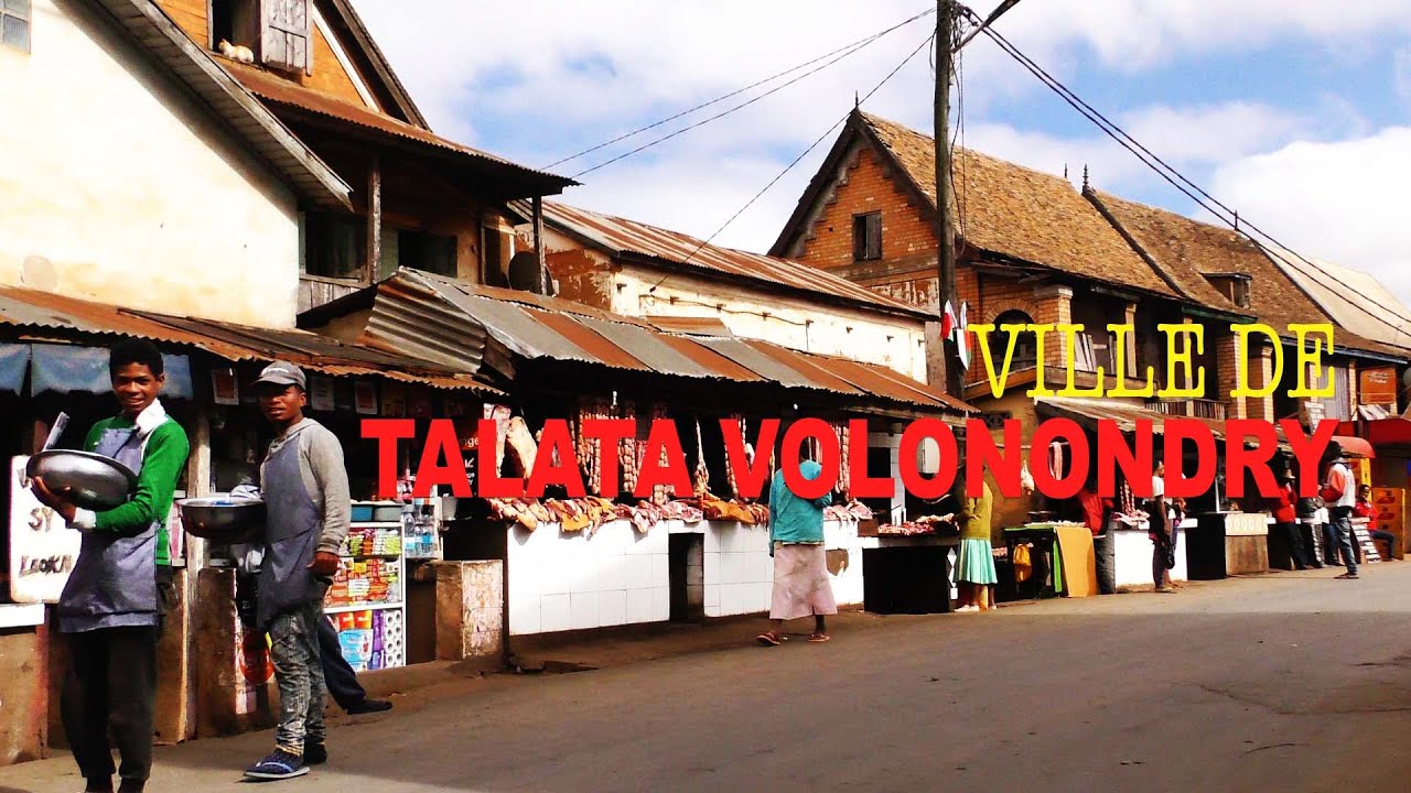 VILLE DE TALATA VOLONONDRY  - MADAGASCAR 🇲🇬 4K⁶⁰