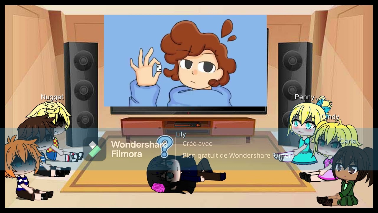 gacha club kindergarten react to game of life