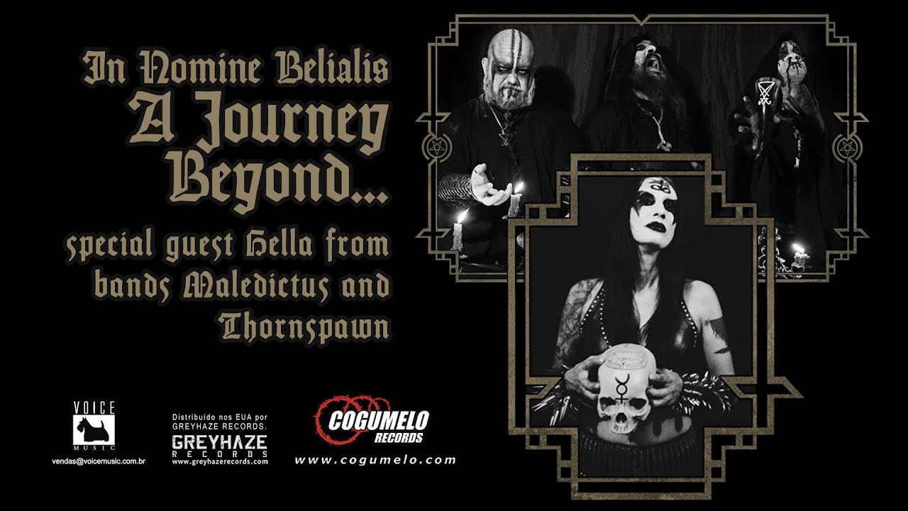 IN NOMINE BELIALIS | A Journey Beyond (LYRIC VIDEO)