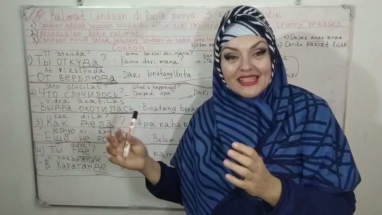 CANDA BAHASA RUSIA wa 085925280082 belajar gratis