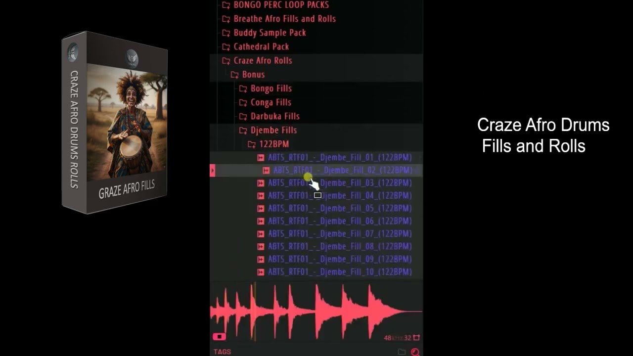 Craze Afro Drums: Fills & Rolls