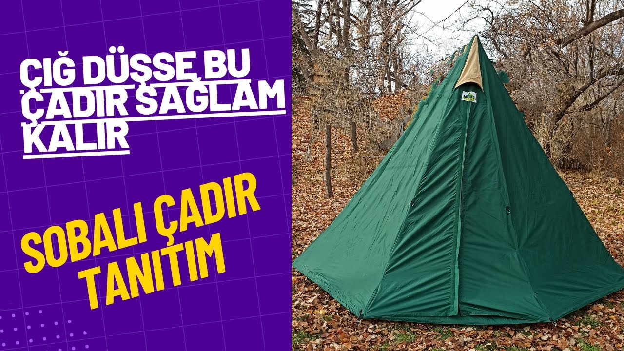 SOBALI ÇADIR DETAYLI İNCELEME (WİLD CAMP) SARAY GİBİ