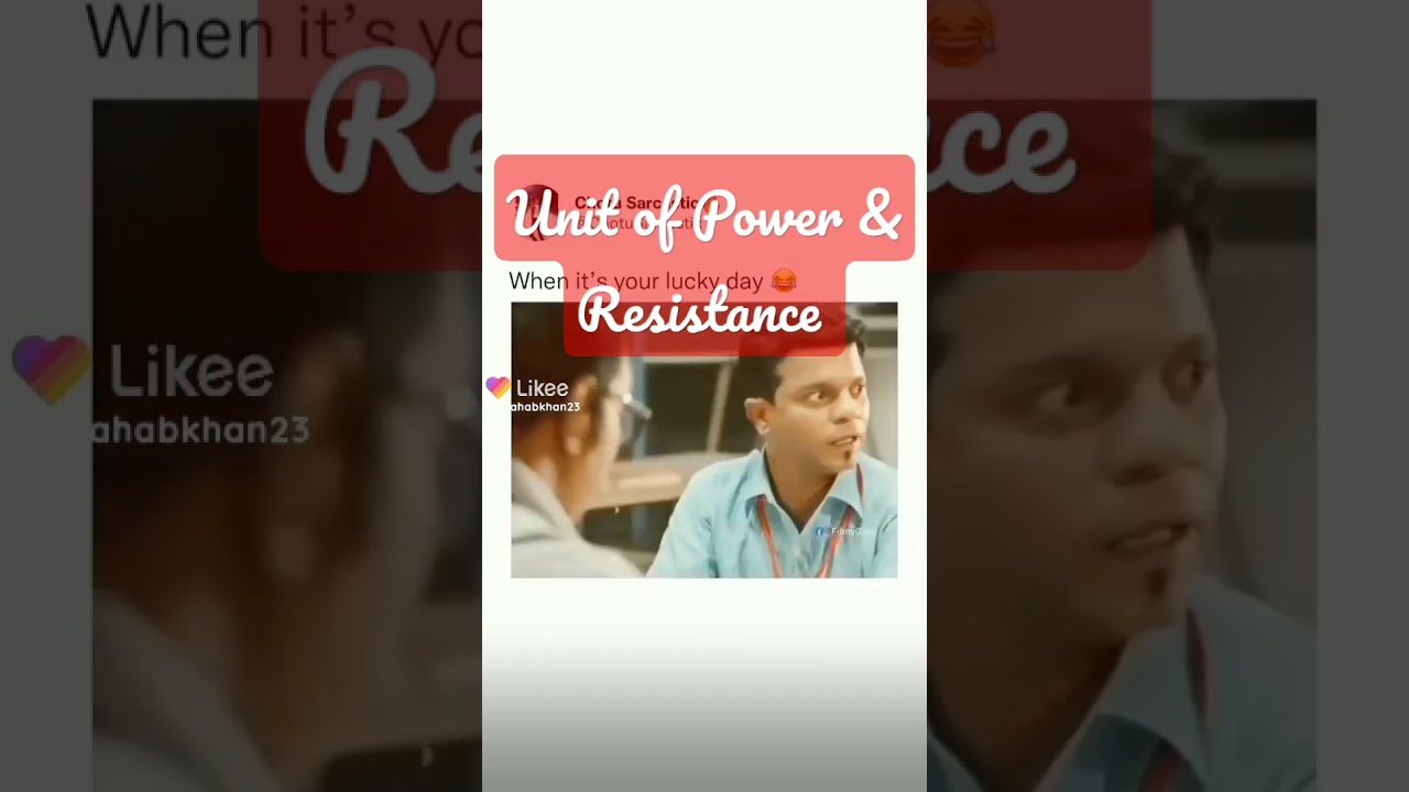 Unit of power| Unit of resistance| #Lucky day| Mock/ Interview @chemistwarriors @interview