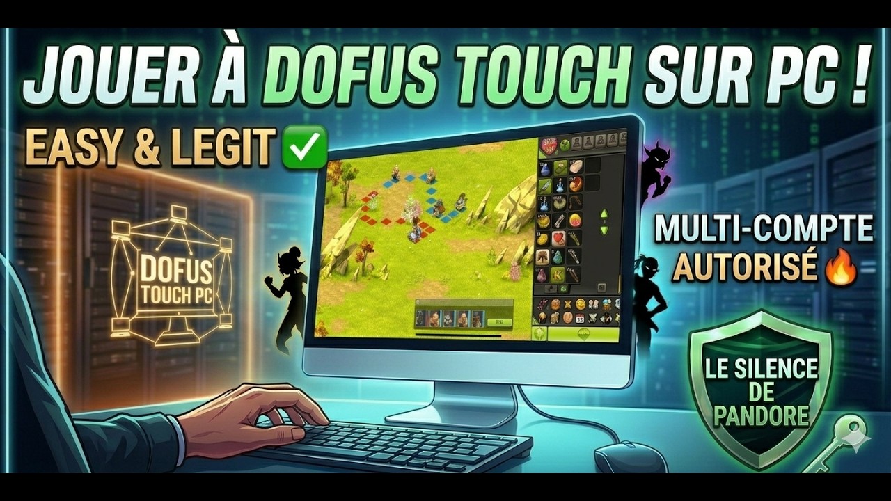 Jouer à Dofus Touch sur PC Facilement - Solution Multi-Compte Autorisé et Legit
