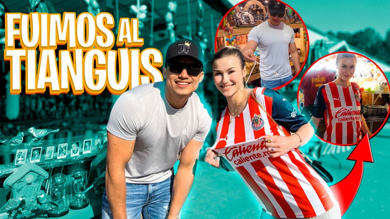 Primera vez de la gringa en un TIANGUIS 😱 (flea market o pulga)