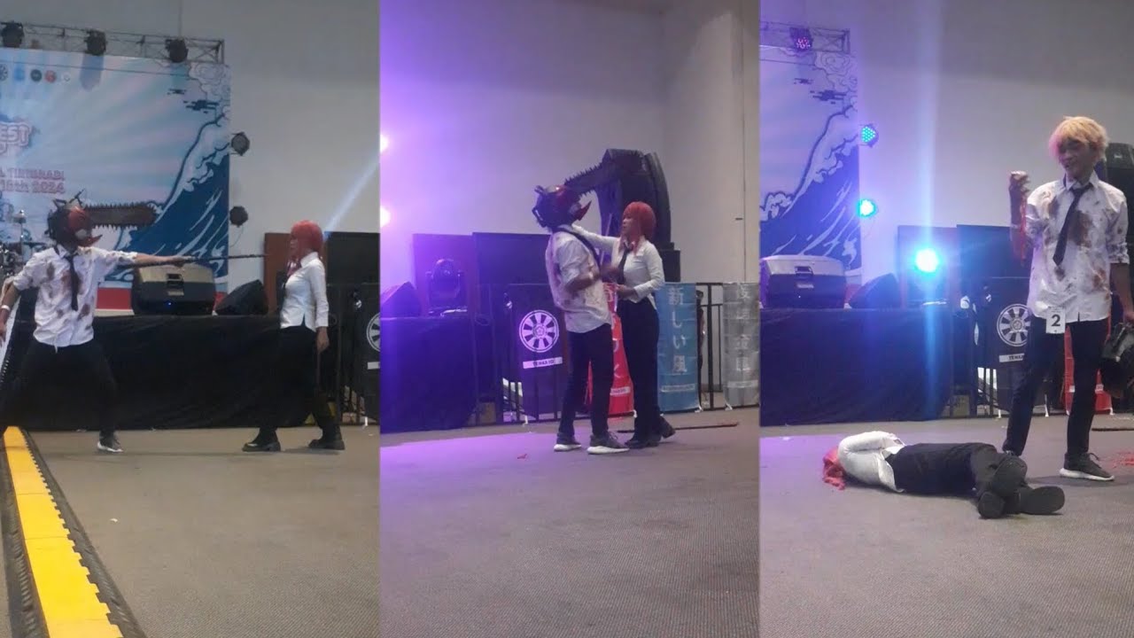 Makima x denji chainsaw man - Cosplay Competition