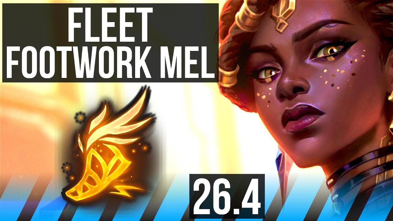 MEL vs YASUO (MID) | Fleet Footwork | EUW Diamond | 26.4