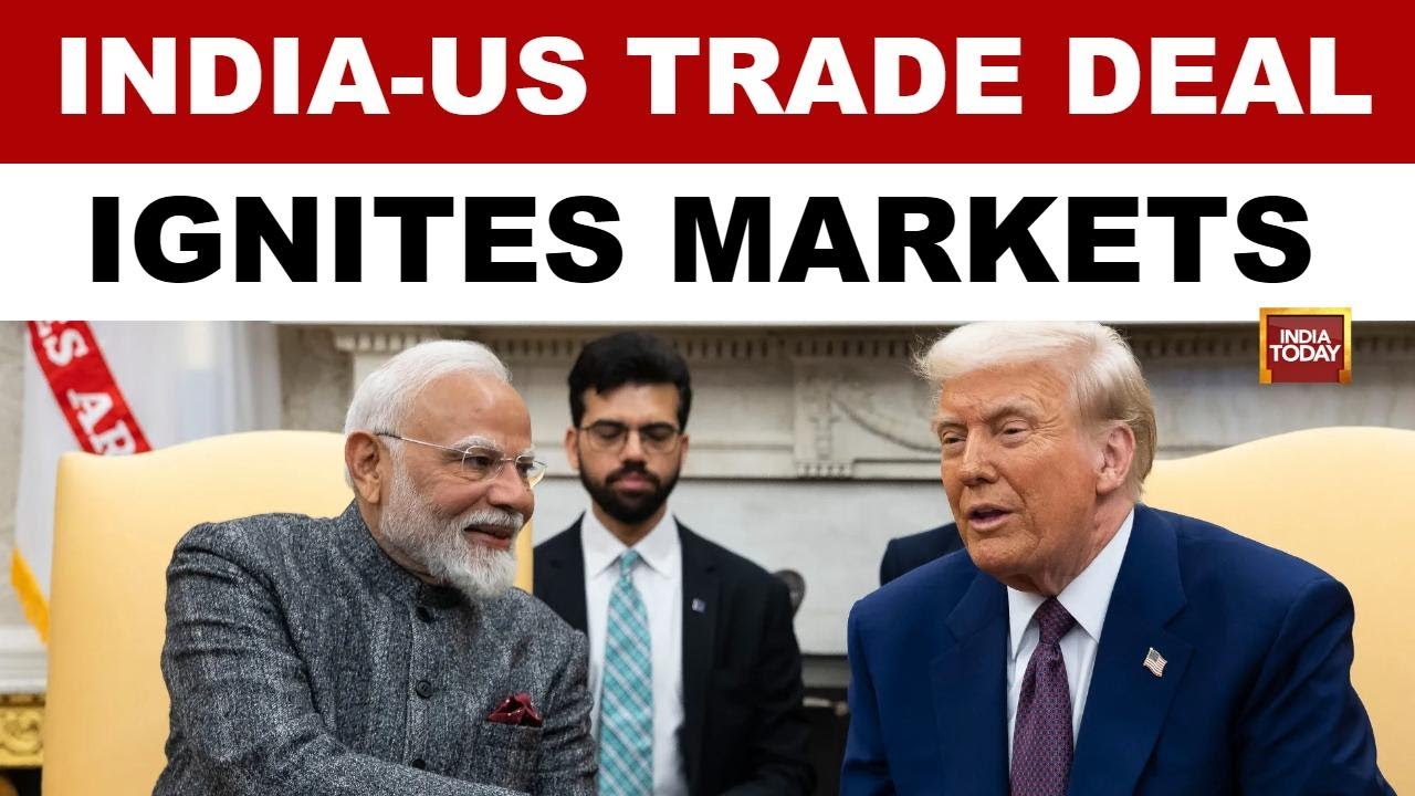 India-US Trade Deal: Markets Surge Following Landmark Deal Between New Delhi & Washington | PM Modi