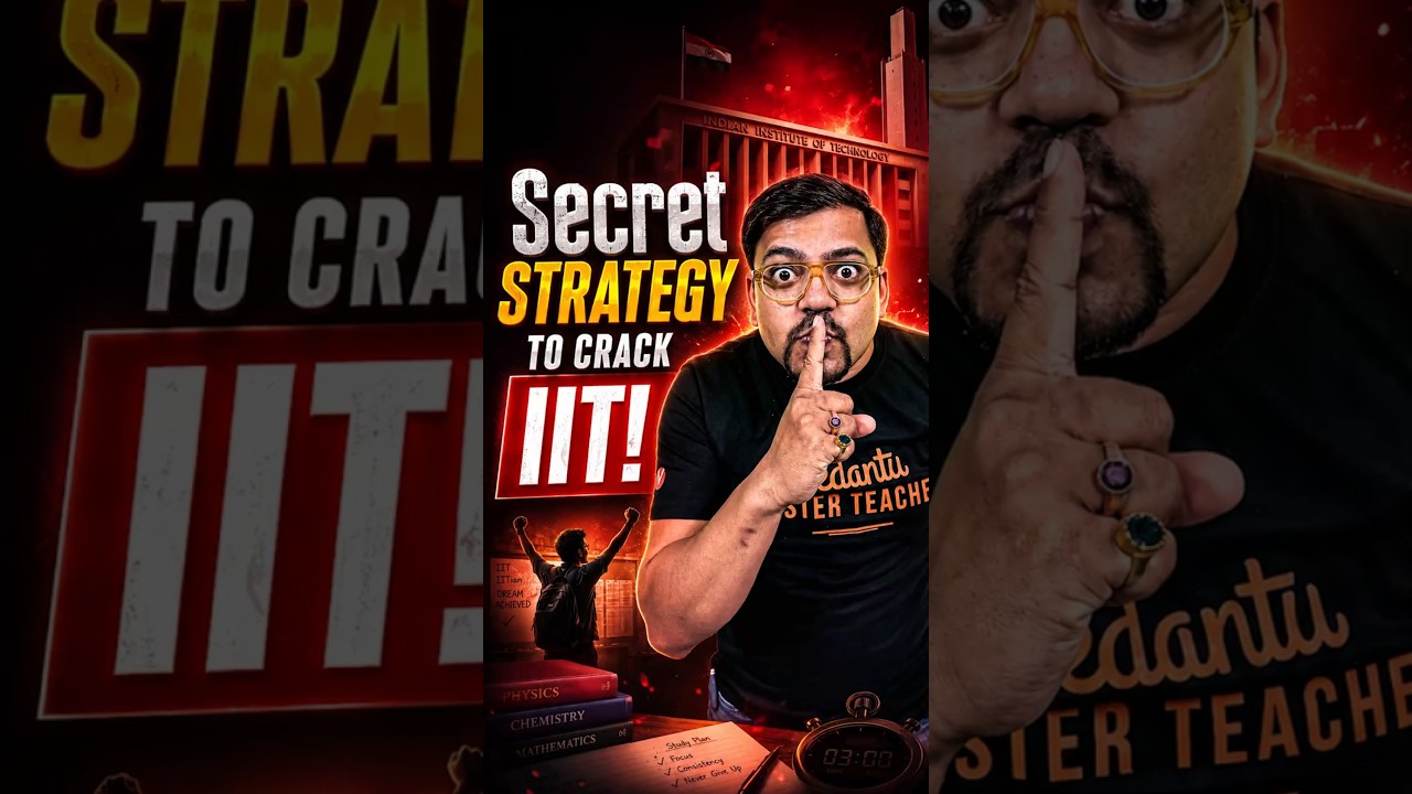 Secret Strategy to Crack IIT!😱IIT-JEE 2027 #jee #jee2027 #jeemains #jeeadvanced #shorts