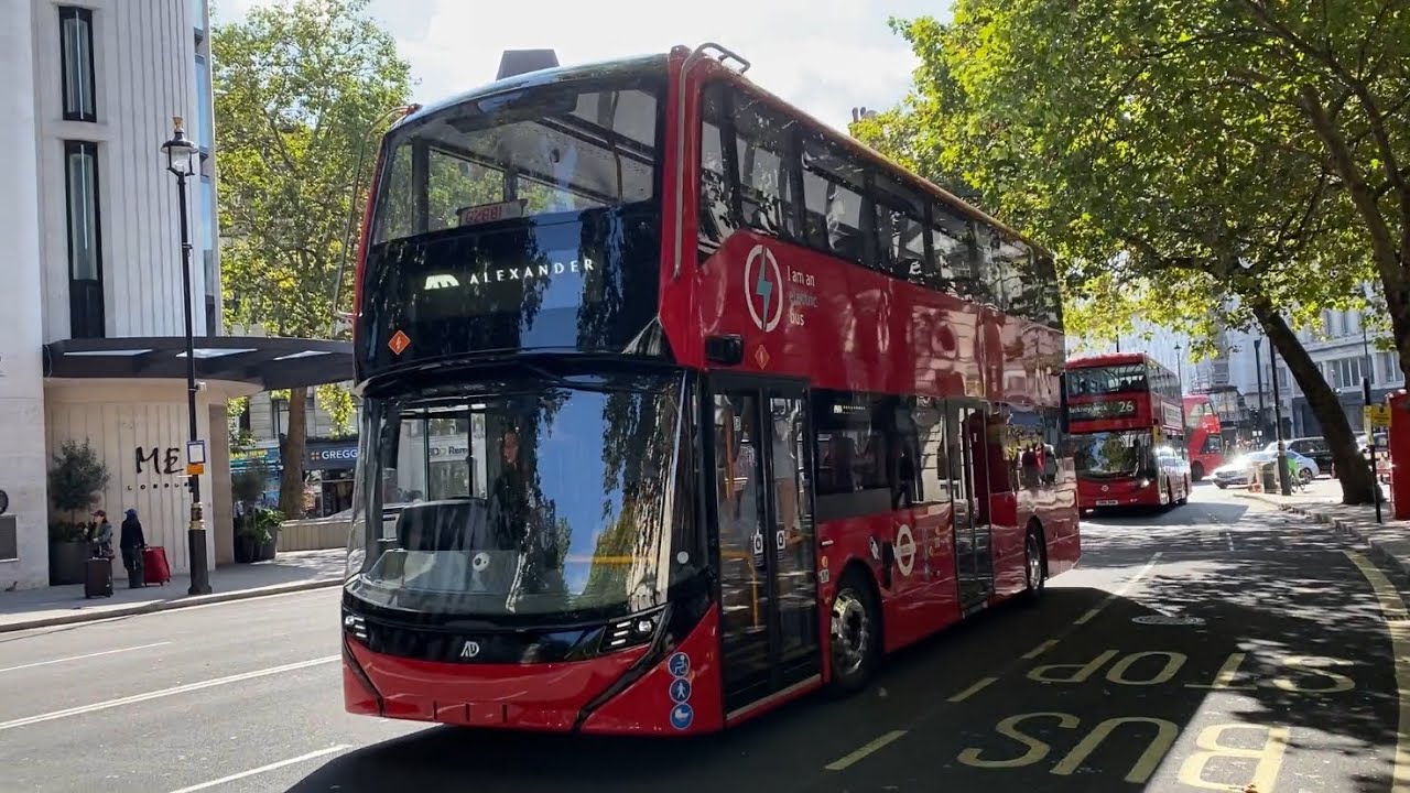 🆕 Brand New Alexander Dennis Enviro 400 EV (New Generation) Demonstrator Bus at Aldwych (15.09.24)