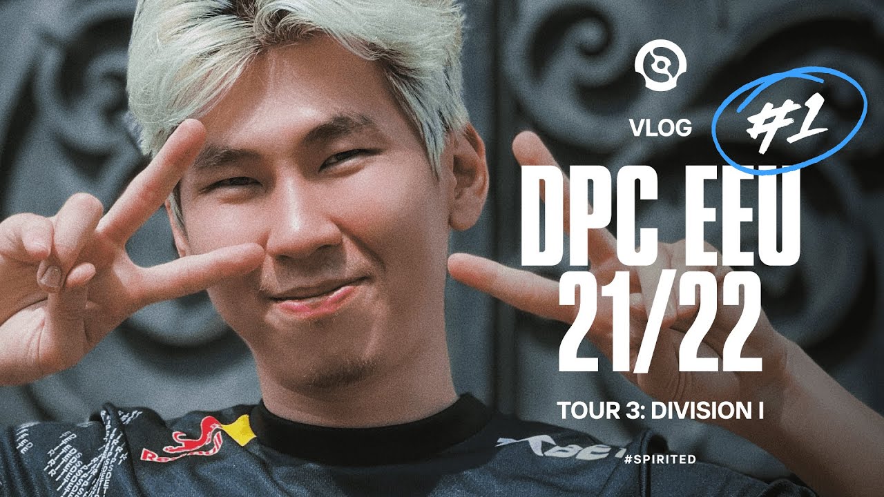 DPC EEU 21/22 VLOG №1. TEAM SPIRIT DOTA 2 ROSTER.