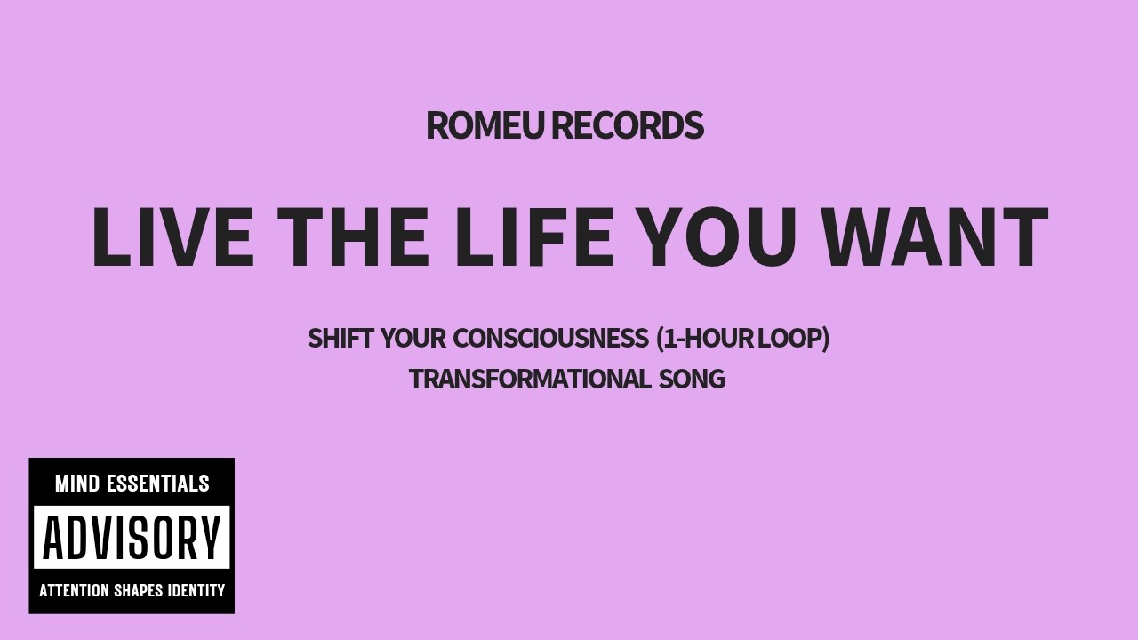 Shift your consciousness with this Transformational song (1 hour loop)