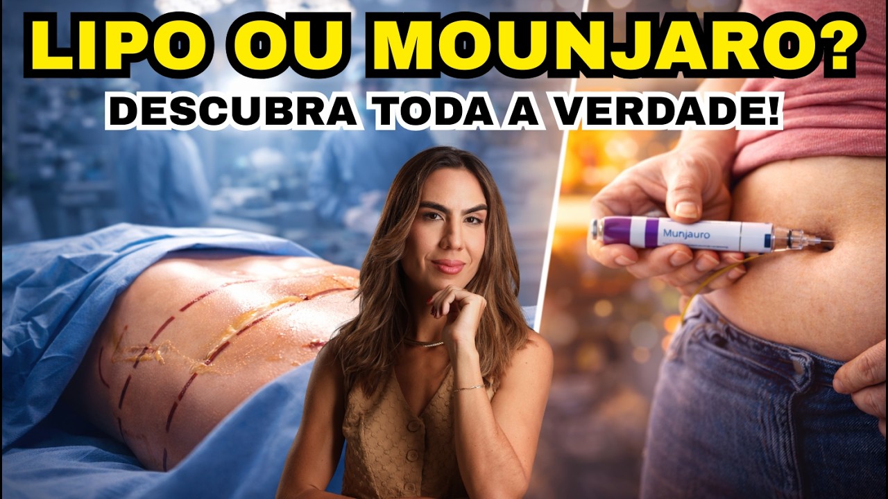 REVELADO Lipo ou Mounjaro: Qual é Melhor Para Emagrecer? A Verdade Que Você Precisa Saber