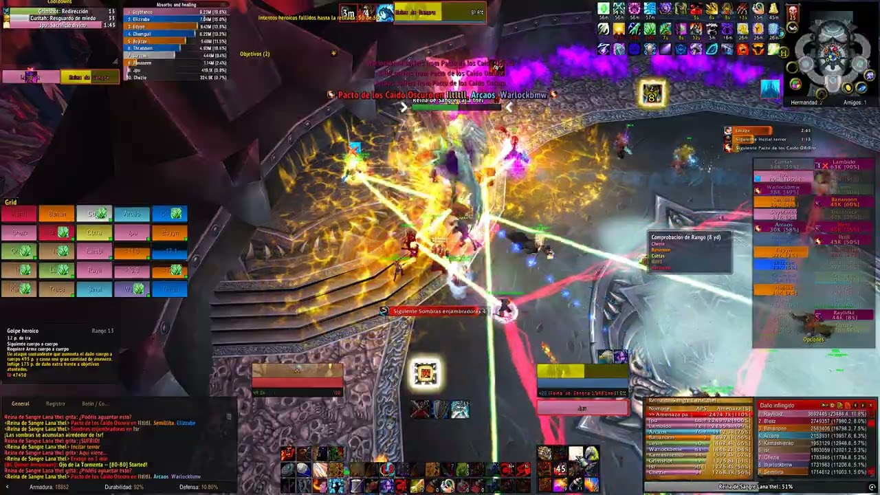REYNA LANATHEL 25H NUEVO PARCHE WOW AURA
