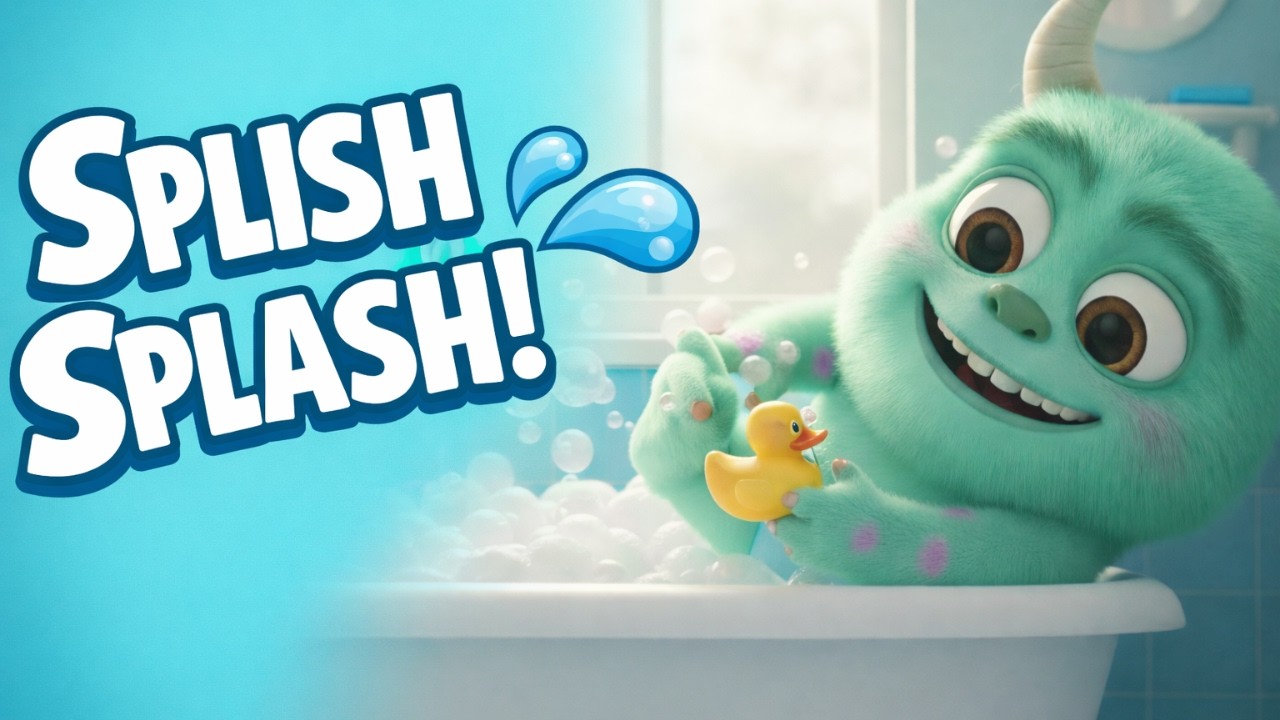 Splish Splash Bath Time with Milo 🛁 | Fun Kids Bath Song | Toddler Learning Song