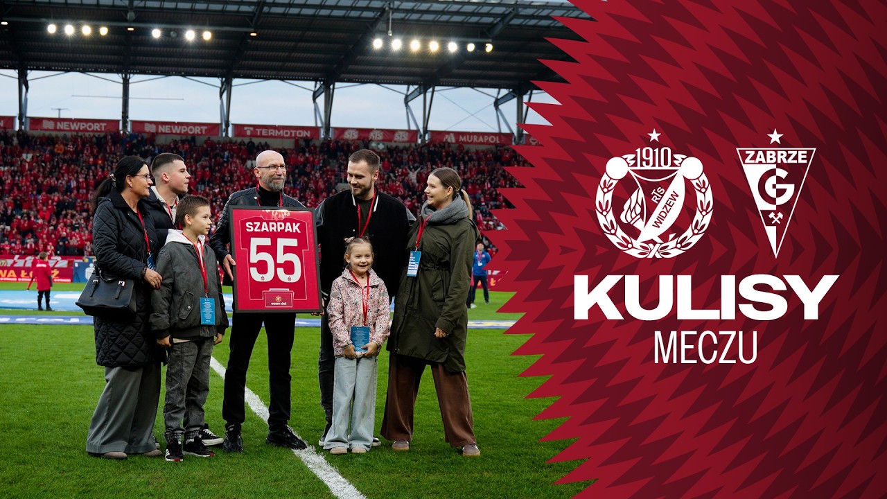 JUBILEUSZ PIOTRA SZARPAKA I CENNY PUNKT. Kulisy meczu Widzew Ł&oacute;dź - G&oacute;rnik Zabrze