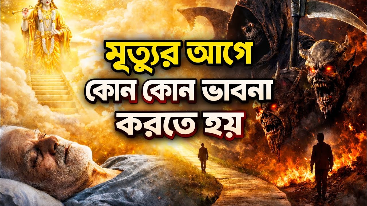 মৃত্যুর মুহূর্তে মানুষের চিন্তা আত্মাকে কোথায় নিয়ে যায়? | ভয়ংকর সত্য | ধর্মীয় আলোচনা